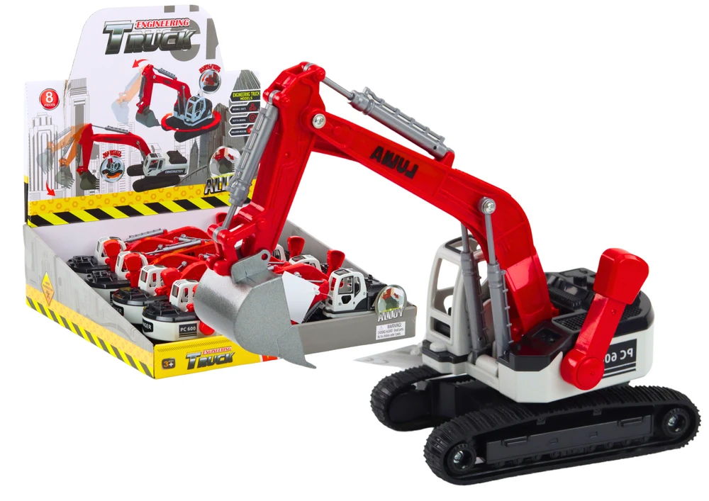 Lean Toys Ekskavatorius, 1 vnt.