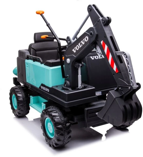 Vienvietis elektromobilis vaikams Volvo DK-VE888 Lean Cars, mėlynas