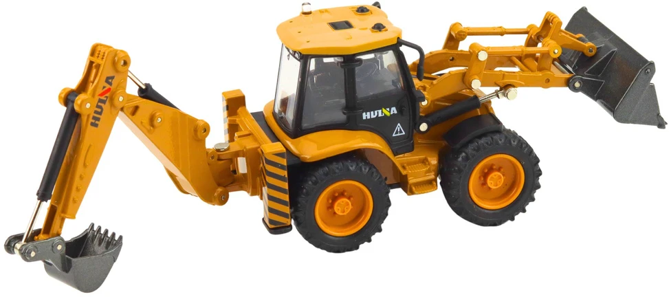 Huina 1:50 mastelio teleskopinis ekskavatorius-pakrautuvas