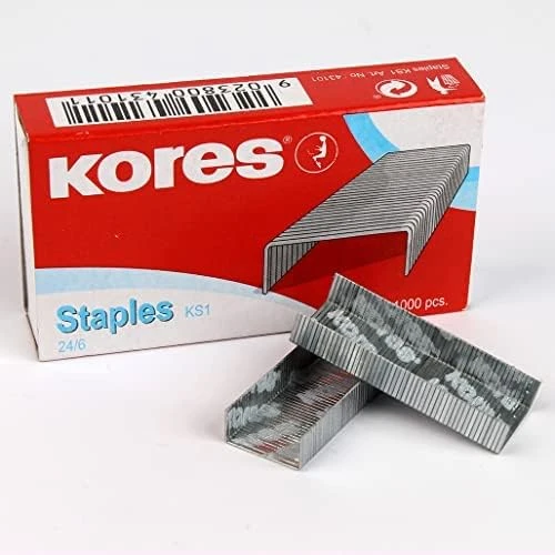 „Kores“ sąsagos 24/6 – 1000 vnt. (743101)