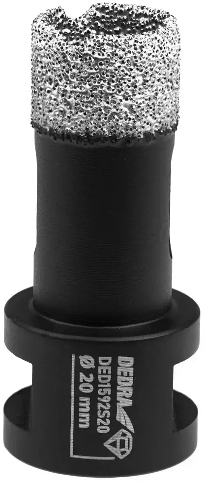 Grąžtas Dedra iedinis deimantinis grtas Vacuum brazed M14 22mm