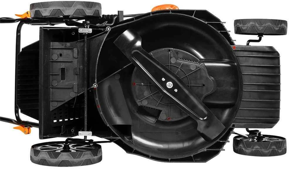 Vejapjovė NEO TOOLS 04-640, 36V, 38 cm, 45L krepšelis