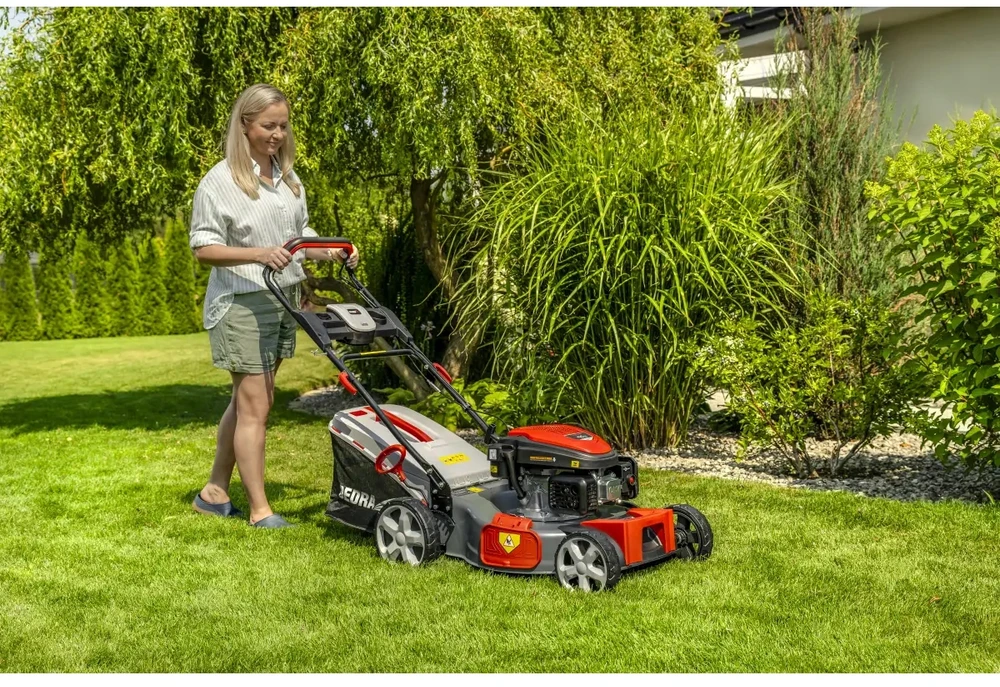 Dedra Degė savaeigė vejapjovė su kuru, 196cc V200 Loncin, 53 cm, GT