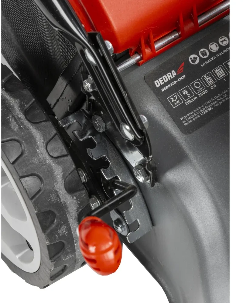 Benzininė vejapjovė DEDRA DED8720-43CP, 2,7kW