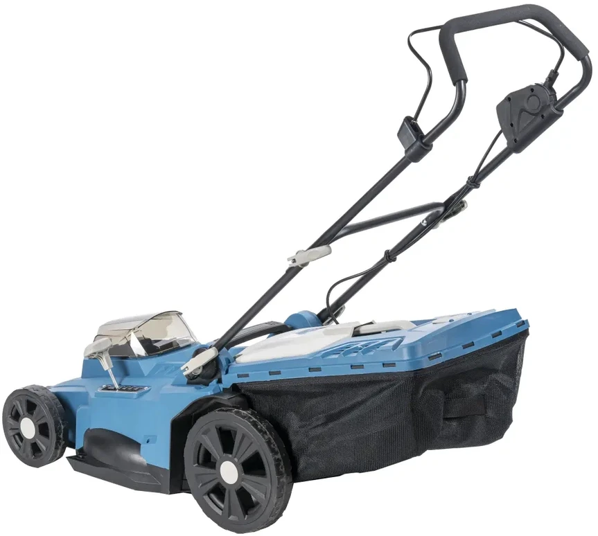 Akumuliatorinė žoliapjovė Dedra DED7197V, 43 cm, 2x 18V, be akumuliatoriaus ir įkroviklio