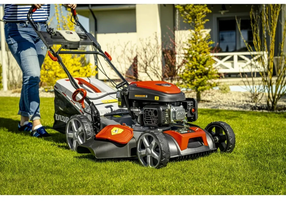 Dedra savaeigė benzininė vejapjovė, el. užvedimas, 3,6 kW, V200, 196 cm³ Loncin, 51 cm