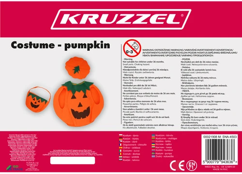 Pumpkin Costume Kruzzel 21908