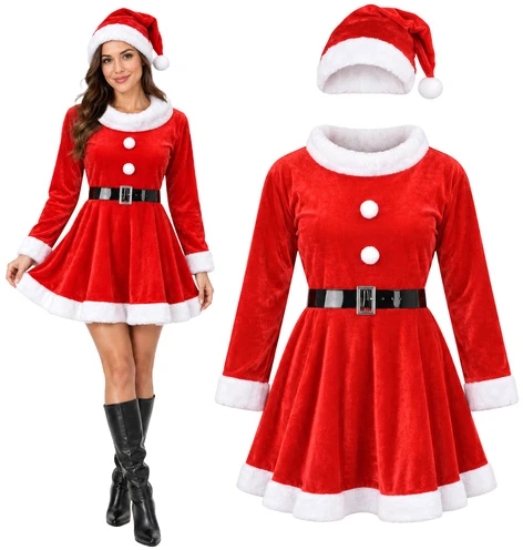 Mrs. Claus Glimz Costume