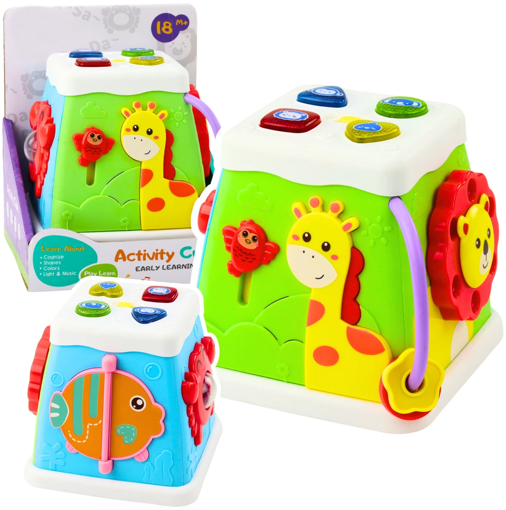 Lean Toys Multifunkcinis lavinamasis kubas