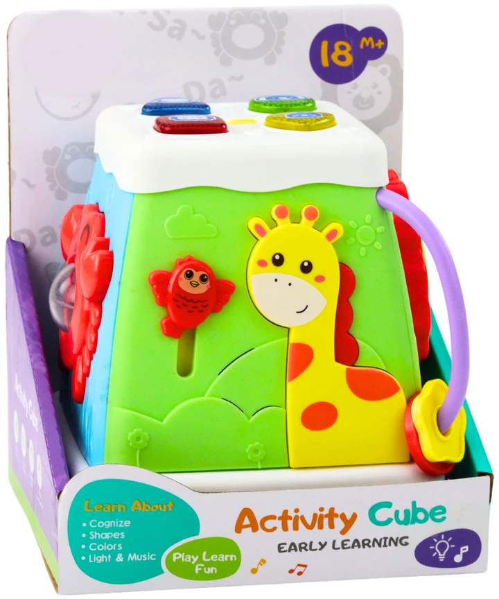 Lean Toys Multifunkcinis lavinamasis kubas