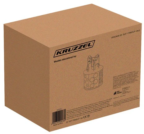 Kruzzel Medinis edukacinis kubas 22429