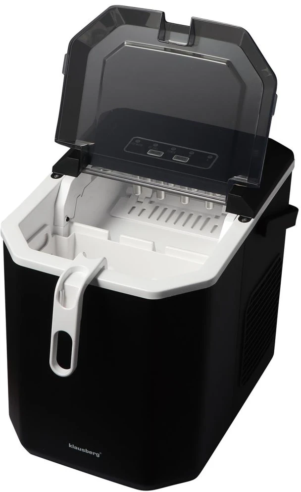 Kostkarka Automatinis ledo gaminimo aparatas, 100 W, 1,2 l bakas, LED skydelis, Klausberg, kb-7883