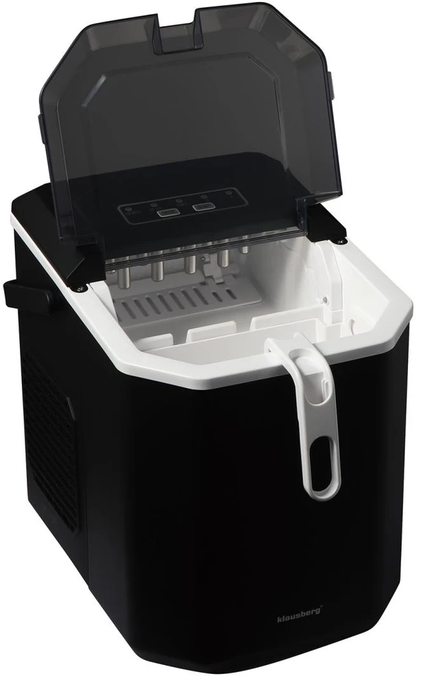 Kostkarka Automatinis ledo gaminimo aparatas, 100 W, 1,2 l bakas, LED skydelis, Klausberg, kb-7883