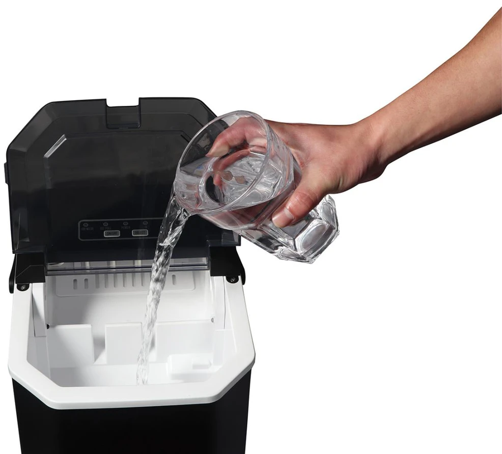 Kostkarka Automatinis ledo gaminimo aparatas, 100 W, 1,2 l bakas, LED skydelis, Klausberg, kb-7883