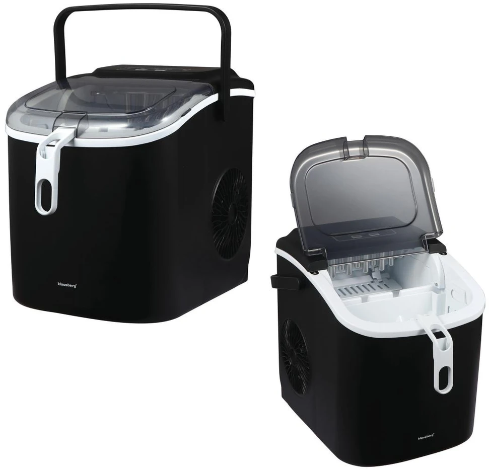 Kostkarka Automatinis ledo gaminimo aparatas, 100 W, LED skydelis, 1,2 l bakas, Klausberg, kb-7882