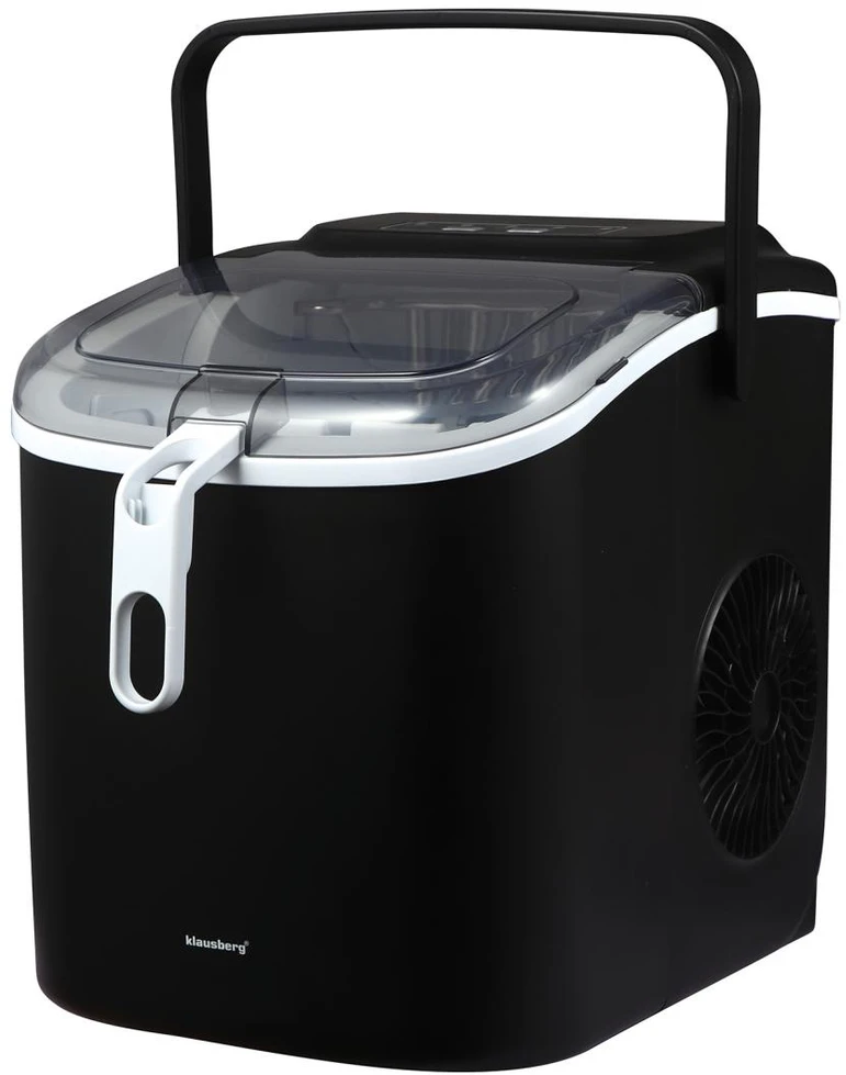 Kostkarka Automatinis ledo gaminimo aparatas, 100 W, LED skydelis, 1,2 l bakas, Klausberg, kb-7882
