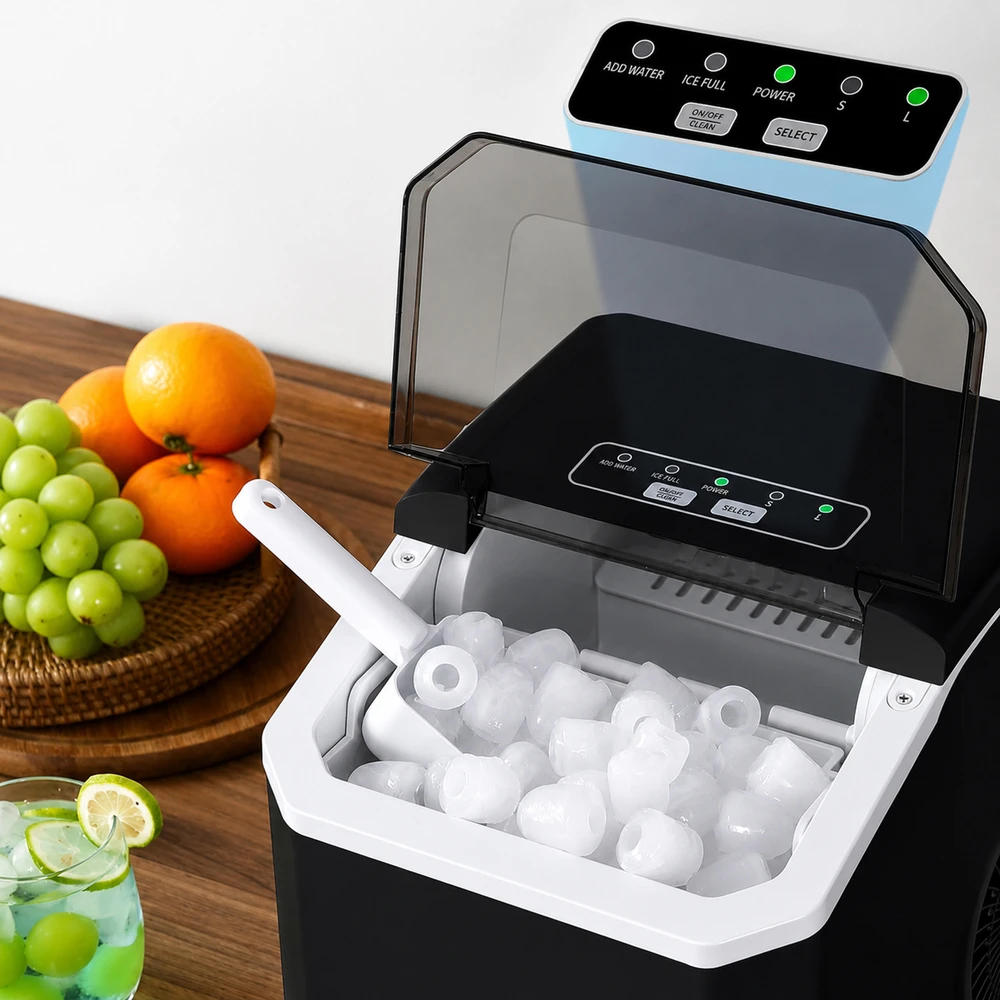 Kostkarka Ledo gaminimo aparatas 12 kg namams Ledo kubelių gaminimo aparatas „Express Ice“