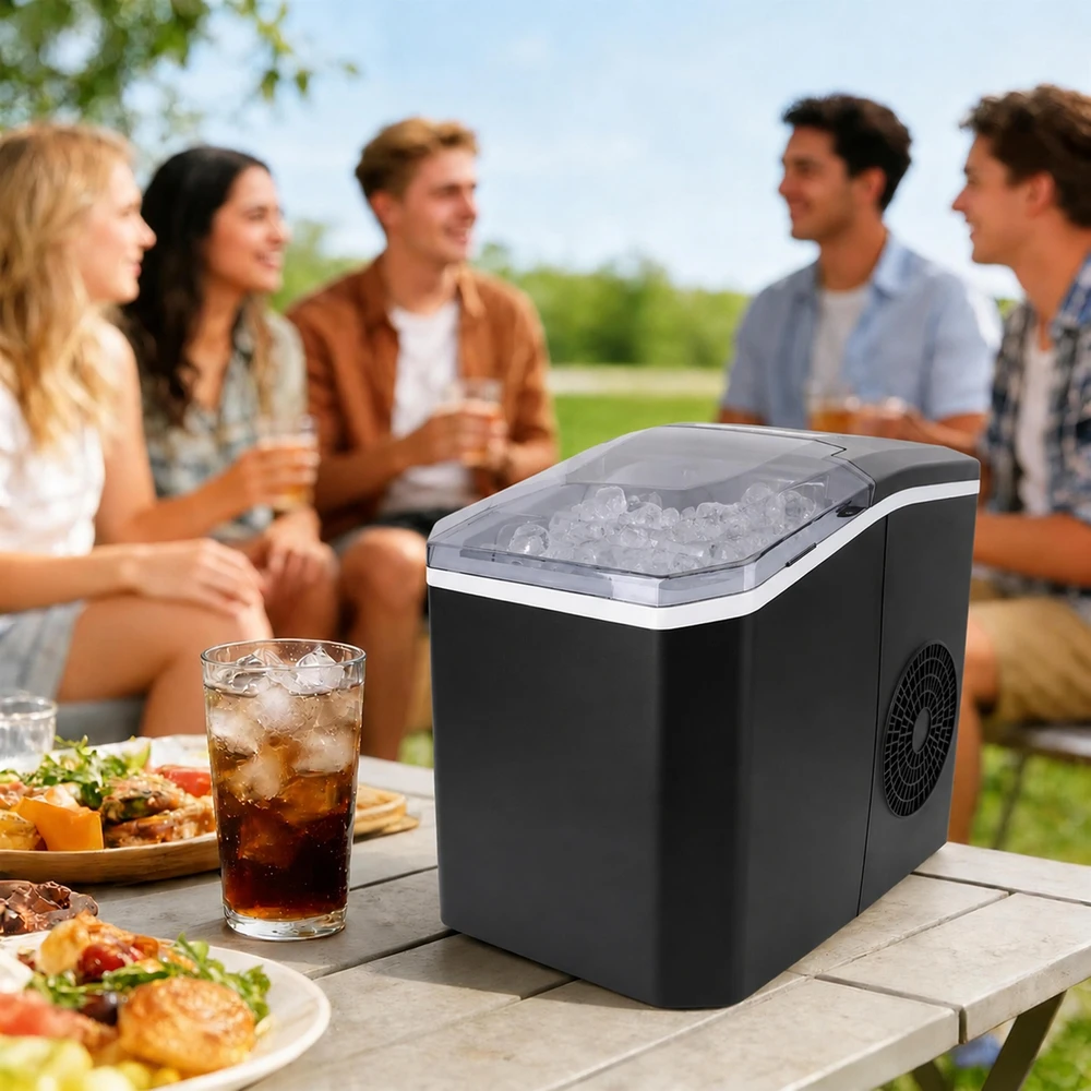 Kostkarka Ledo gaminimo aparatas 12 kg namams Ledo kubelių gaminimo aparatas „Express Ice“