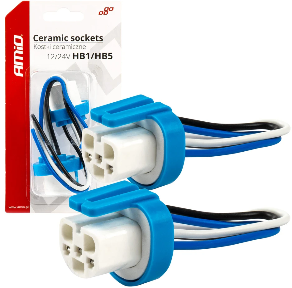 Amio Keraminiai lizdai 2 vnt., HB1/HB5 9004/9007