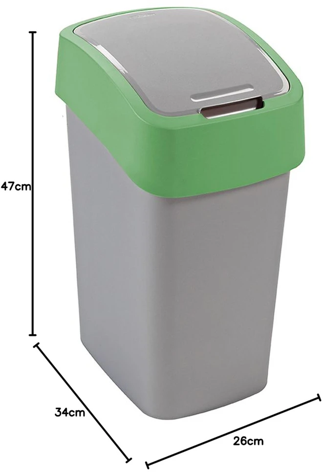 CURVER KOSZ NA ŚMIECI FLIP BIN 25L /Žalias