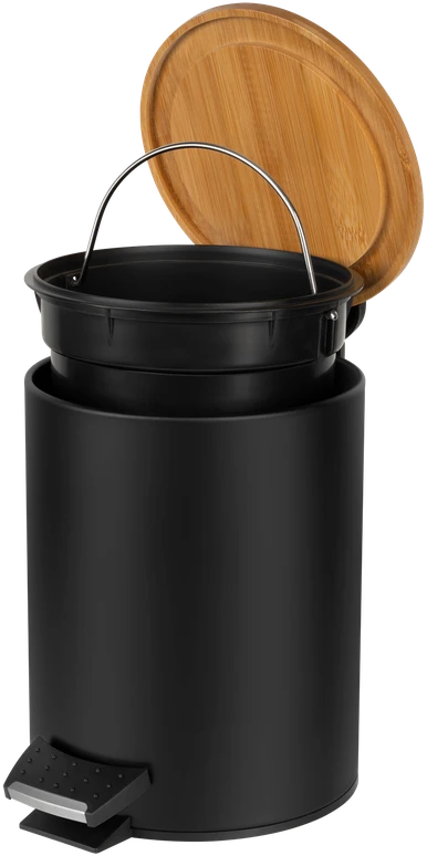 Teesa Vonios šiukšliadėžė 3 l (juoda)