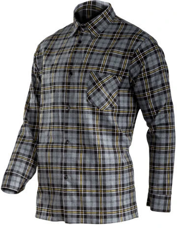 Lahti Pro Koszula Pilki flaneliniai marškiniai, 170 g/m2, "s", ce, lahti