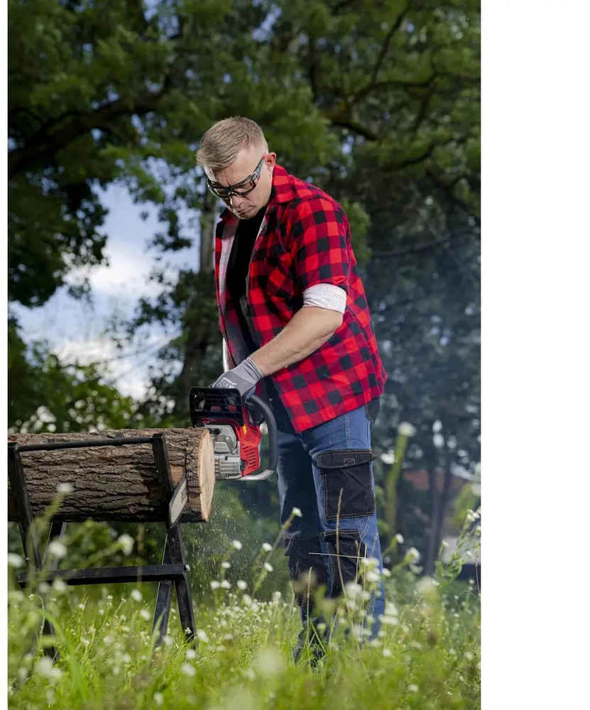 Dedra Flaneliniai markineliai raudoni dydis S 100 medvilne