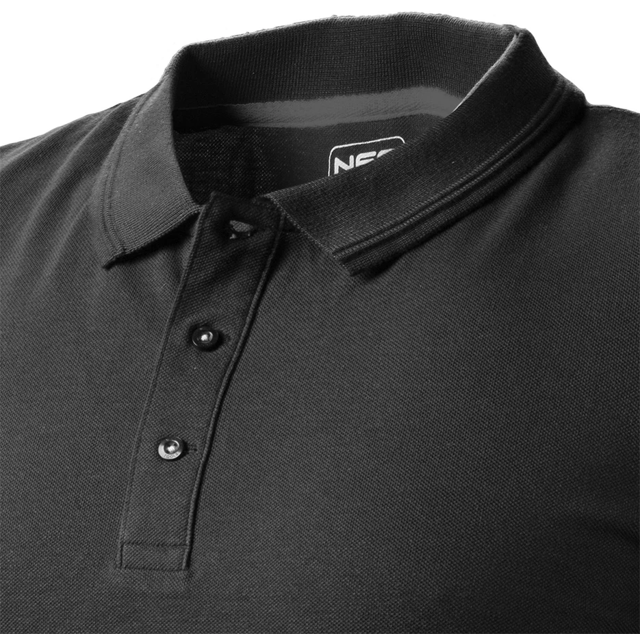 Koszulka Marškinėliai Džinsiniai polo marškinėliai, juodi, XXXL dydis