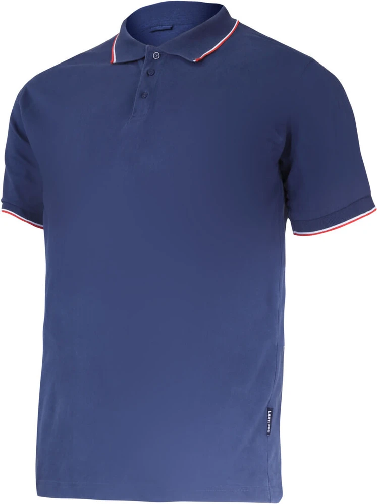 Lahti Pro Marškinėliai Polo marškinėliai 190g/m2, tamsiai mėlyni, "3xl", ce, Lahti
