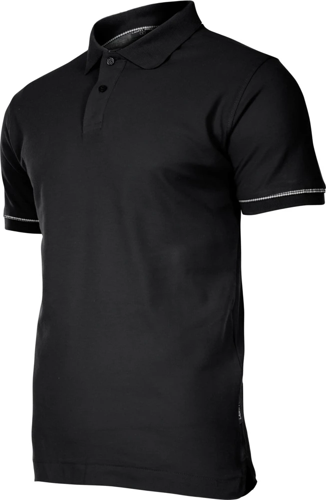 Lahti Pro Marškinėliai Polo marškinėliai, 220 g/m2, juodi, "2xl", ce, Lahti