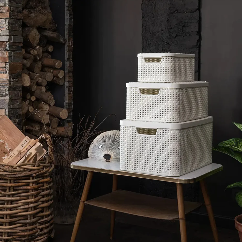 Daiktadėžė CURVER STYLE, 30 l, pilka, 44×33×24 cm