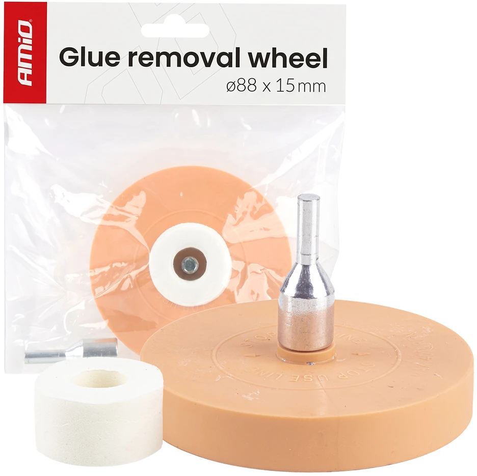 Guminis diskas klijams šalinti 88 mm amio-04926