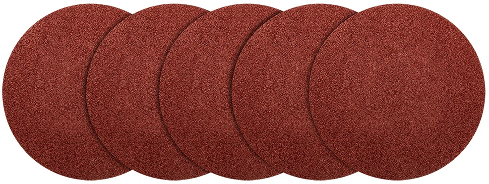 Graphite Krążki Šlifavimo diskai su lipdukais, 125 mm, P220, 5 vnt., be skylių
