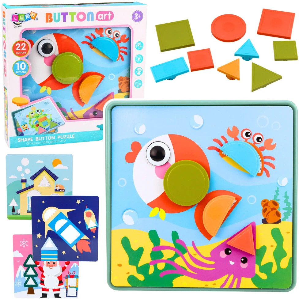 Dėlionė Lean Toys Dėlionių rinkinys 35 vnt.