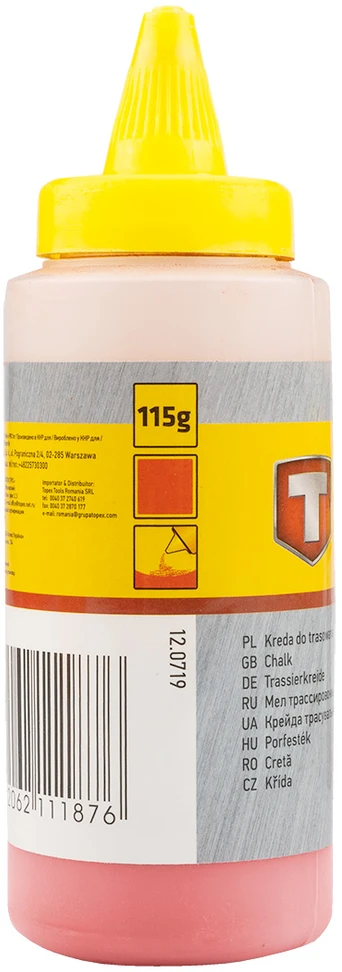 Kreda Kreida, 115 gr., raudona