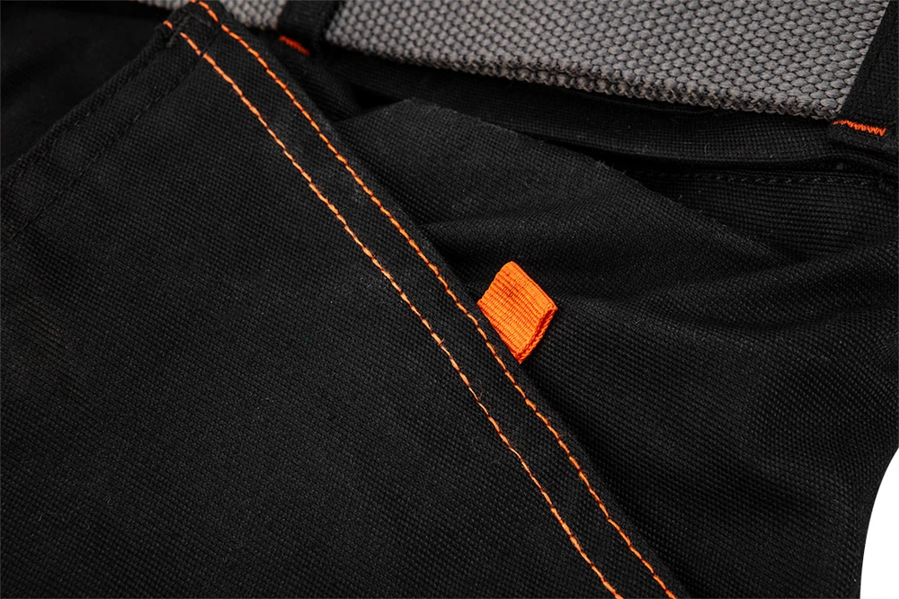 Krótkie HD Slim darbo šortai, su diržu, XXXL dydis