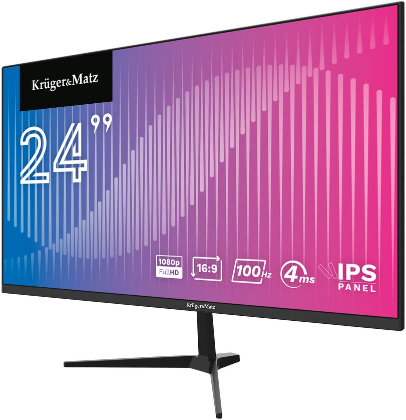 Kruger & Matz monitorius 24" 100Hz