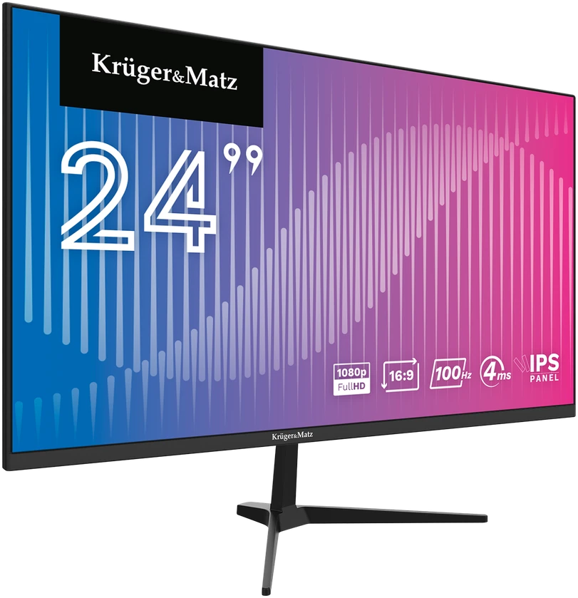 Kruger & Matz monitorius 24" 100Hz