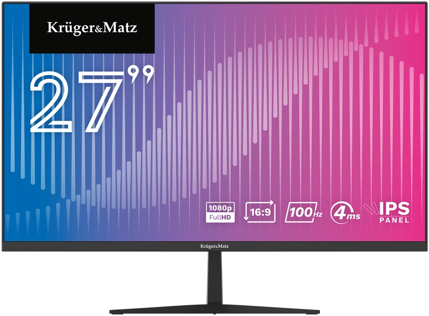 Kruger & Matz monitorius 27" 100Hz