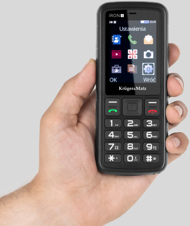 Kruger & Matz IRON 4 4G telefonas