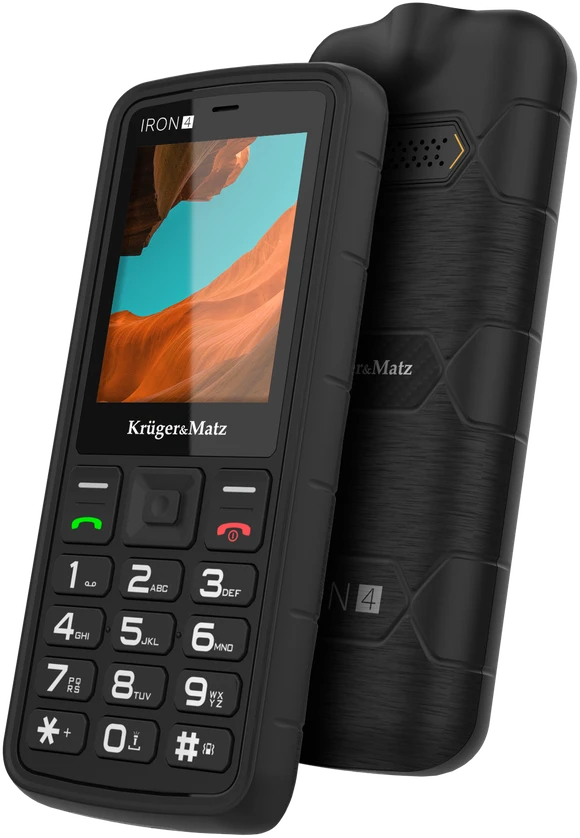 Kruger & Matz IRON 4 4G telefonas