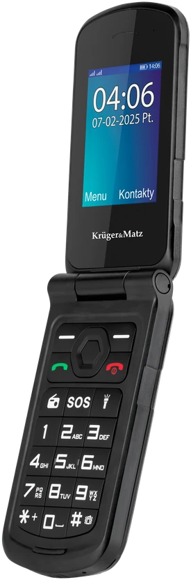 Kruger & Matz IRON 5 Flip 4G telefonas