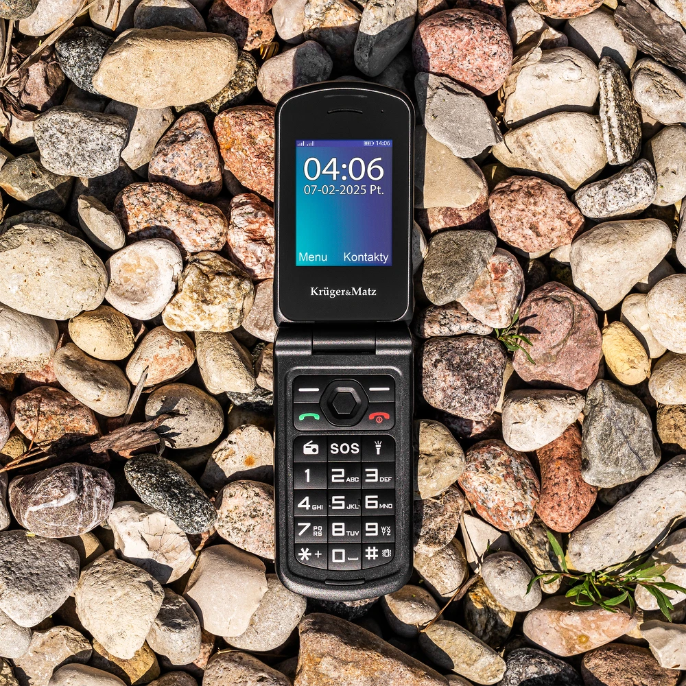 Kruger & Matz IRON 5 Flip 4G telefonas