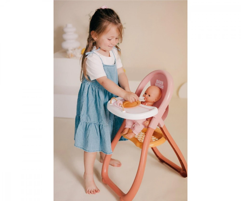 Smoby Baby Nurse maitinimo kėdutė lėlėms