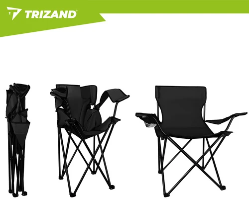 Trizand Juoda žvejybos kėdė K23673