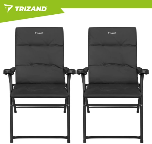 Kempingo kėdės 59x70x91cm - 2 vnt. Trizand
