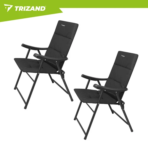 Kempingo kėdės 59x70x91cm - 2 vnt. Trizand