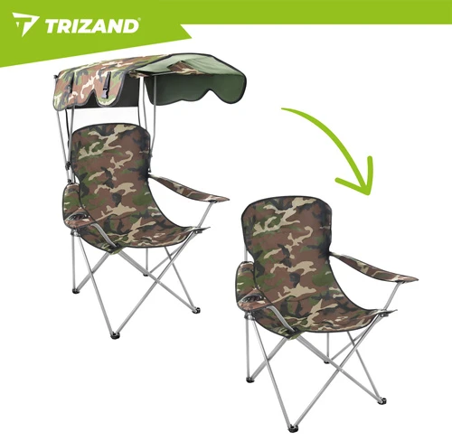 Trizand „Panama“ maskuojamojo rašto žvejybos kėdė