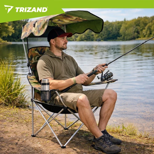 Trizand „Panama“ maskuojamojo rašto žvejybos kėdė