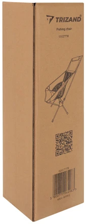 Fishing chair 41x52x86cm juodas Trizand